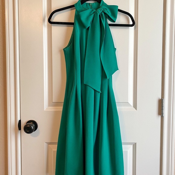 Vince Camuto Dresses Vince Camuto Sleeveless Bow Neck Fit Flare Dress Poshmark